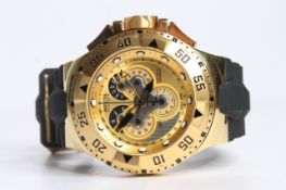 *TO BE SOLD WITHOUT RESERVE* INVICTA RESERVE EXCURSION CHRONOGRAPH, REFERENCE 18557, circular