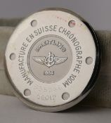 Vintage Breitling Chronomat Chronograph Caseback.