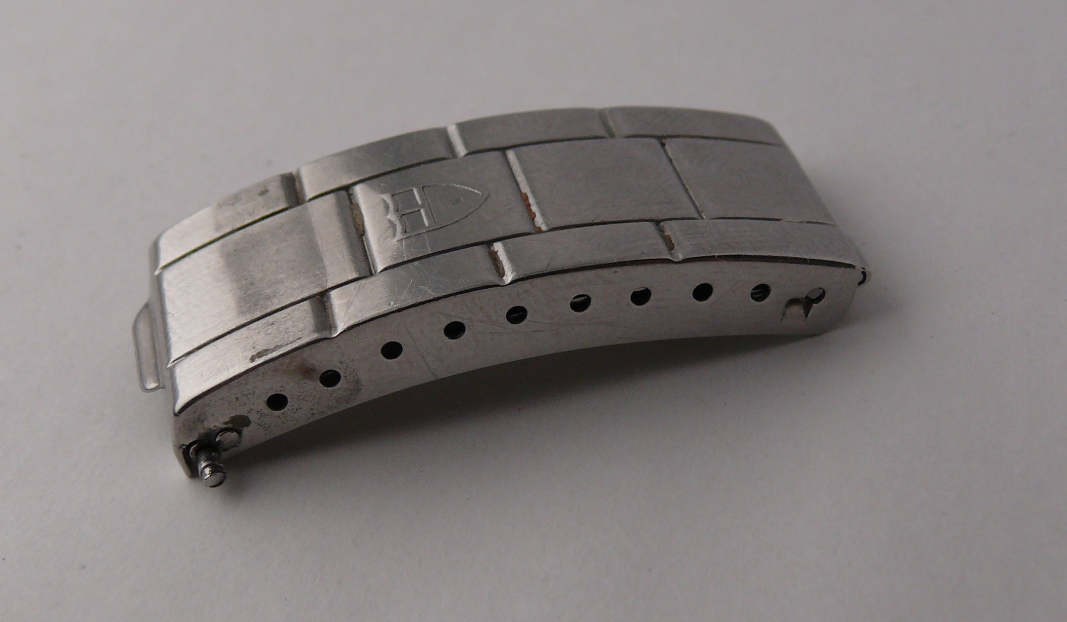 Vintage Rolex Tudor 20mm 9315 Flip Lock Bracelet Clasp Parts for ref’s, 94010 9411 etc. Clasp date - Image 2 of 8