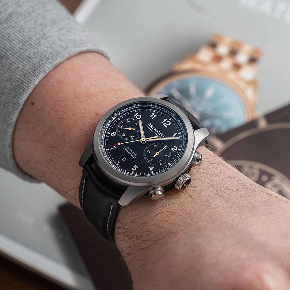 GENTLEMAN'S BREMONT ALT1-C GRIFFON TRIBUTE TO THE SPITFIRE, JUNE 2021 BOX & PAPERS, 43MM CASE, - Image 3 of 6