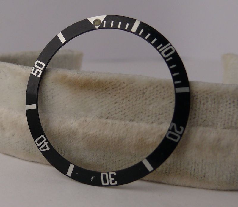 Vintage Rolex Submariner Bezel Insert Circa 1960s suitable for various models such as 5513 5512 1680 - Image 3 of 7