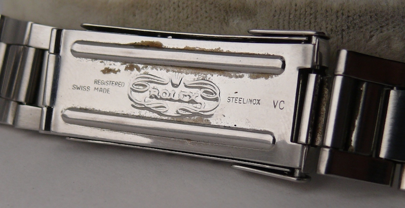 Vintage Rolex Submariner 20 mm Flip Lock Oyster Bracelet 93150 with 593 end pieces. Bracelet is - Image 3 of 8