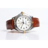BREITLING WINDRIDER WINGS STEEL AND GOLD REFERENCE B10350