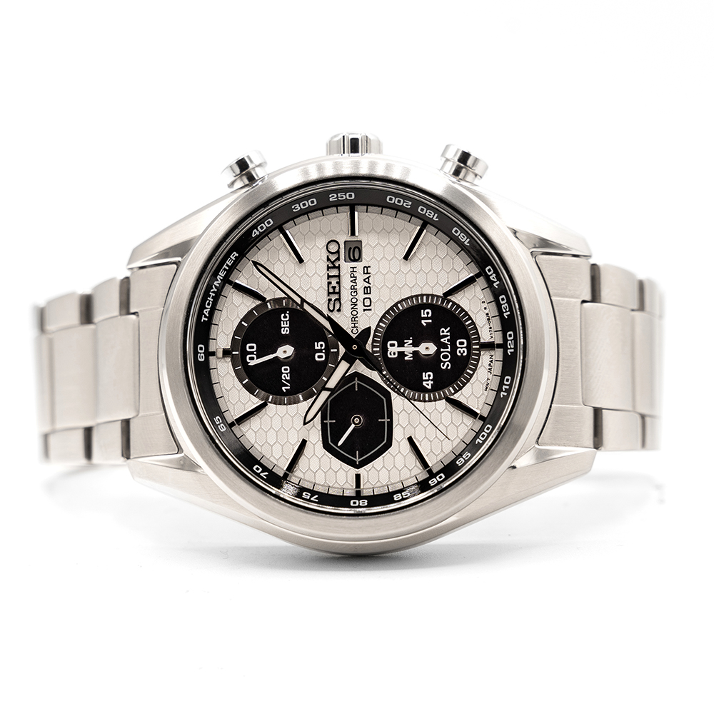 *TO BE SOLD WITHOUT RESERVE* GENTLEMAN'S SEIKO SOLAR CHRONO MACHINA SPORTIVA, REF. SSC769P1, APRIL