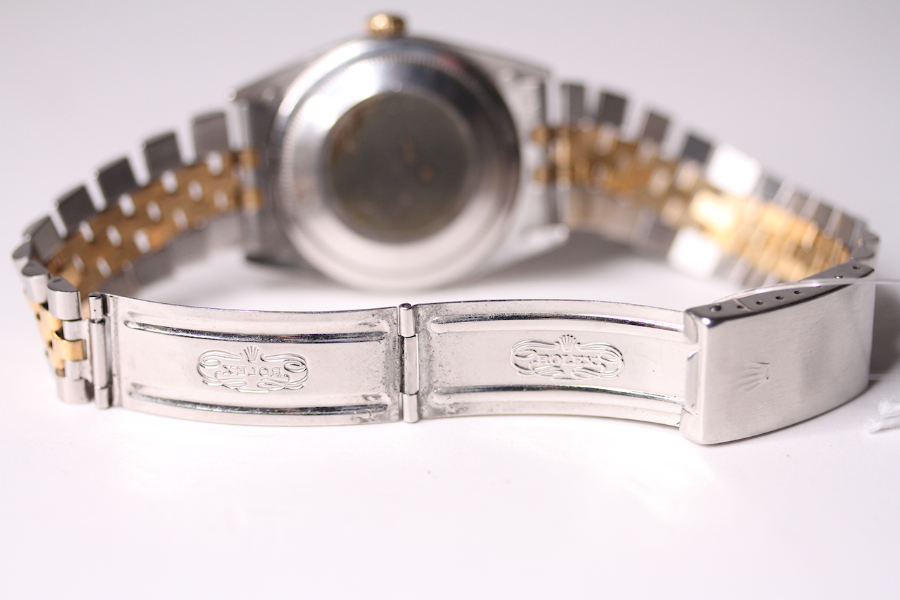 ROLEX DATEJUST STEEL AND GOLD JUBILEE DIAMOND DIAL 16223 - Image 3 of 4