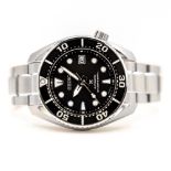 GENTLEMAN'S UNWORN SEIKO PROSPEX SUMO SPB101J1, OCTOBER 2021 BOX & PAPERS, 45MM CASE, circular black