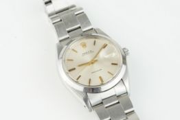 ROLEX OYSTERDATE PRECISION WRISTWATCH REF. 6694 CIRCA 1966/67, circular silver dial with hour