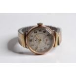 VINTAGE 9CT ROLEX CIRCA 1938