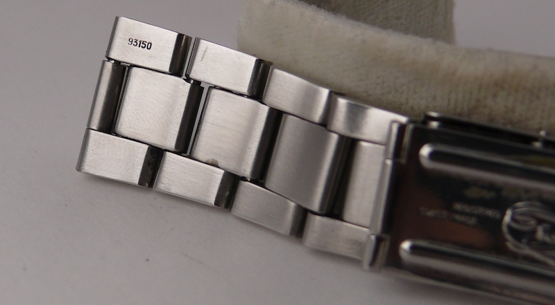 Vintage Rolex Submariner 20 mm Flip Lock Oyster Bracelet 93150 with 593 end pieces. Bracelet is - Image 5 of 8