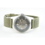 GENTLEMENS AQUASTAR AUTOMATIC DIVERS WRISTWATCH, circular grey dial with lume plot hour markers