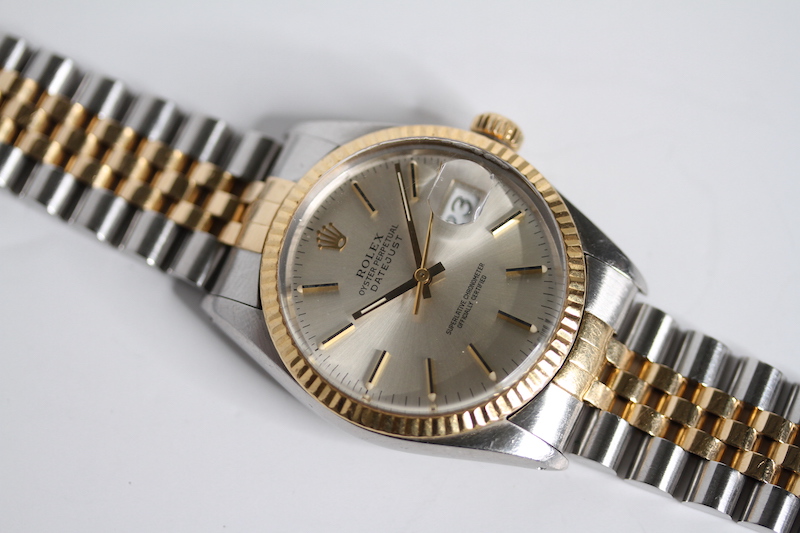 ROLEX DATEJUST STEEL AND GOLD REFERENCE 16013
