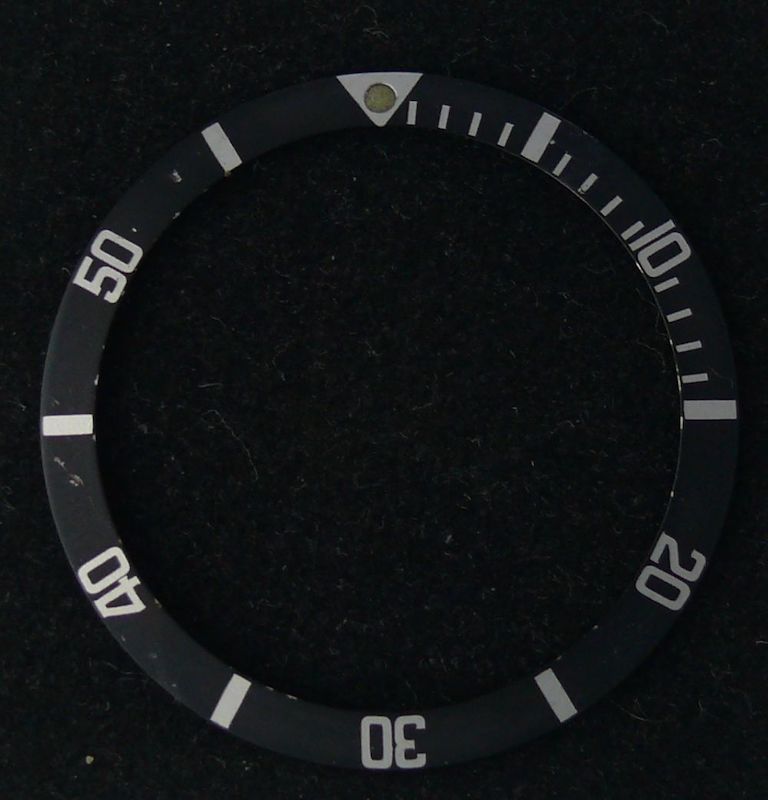 Vintage Rolex Submariner Bezel Insert Circa 1960s suitable for various models such as 5513 5512 1680 - Image 3 of 4