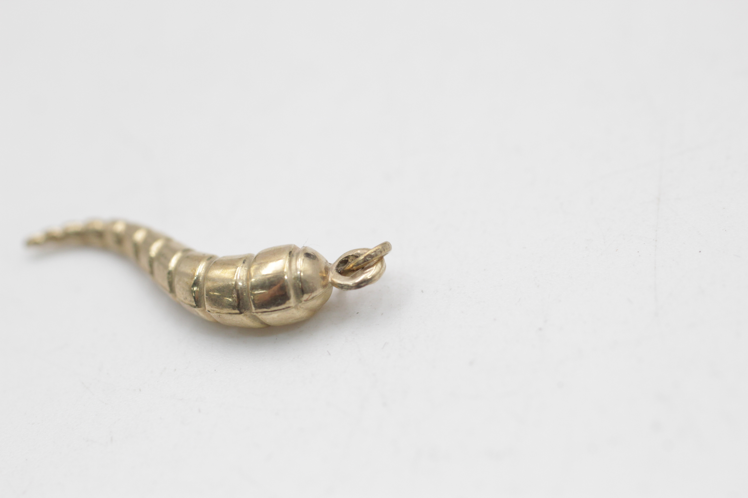 9ct gold horn of plenty charm pendant (0.5g) - Image 4 of 4
