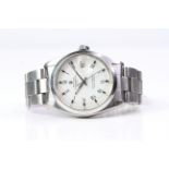 ROLEX OYSTER PERPETUAL DATE REFERENCE 1500 CIRCA 1978/79, white dial with Roman numerals, minute