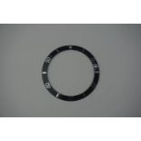 ROLEX SUBMARINER BEZEL INSERT, for references 5513 / 5512 / 1680