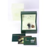 ROLEX SUBMARINER 16610LV 'KERMIT' BOX AND PAPERS 2008,