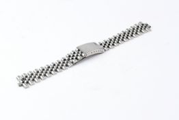 ROLEX JUBILEE STAINLESS STEEL BRACELET, 62510H stamped clasp, E stamp, no end pieces, 18.5cm, for