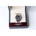 LONGINES AUTOMATIC ST IMIER COLLECTION CHRONOGRAPH REFERENCE L2.784.4, blue dial with three