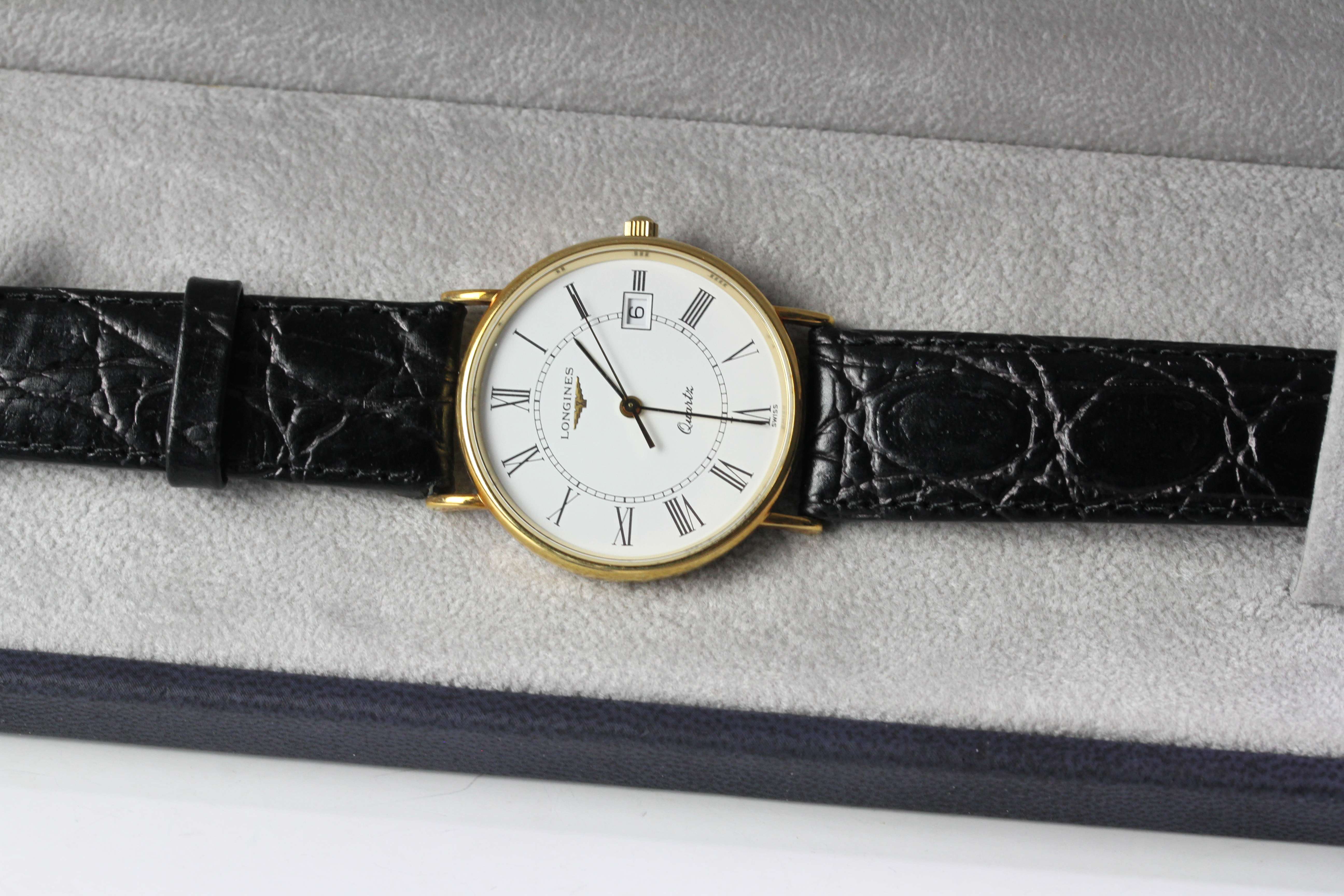 18CT LONGINES BOX AND PAPERS 1999 REFERENCE 79996 - Image 3 of 3