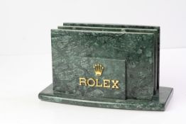 ROLEX MARBLE DESK DOCUMENT HOLDER REFERENCE RMA 177