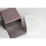 *TO BE SOLD WITHOUT RESERVE* DIOR INNER AND OUTER WATCH BOX, comes with instruction manuals