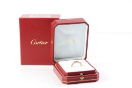 CARTIER, CLASH DE CARTIER RING, eternity style, with Cartier ring box, ring signed and marked KBD970