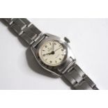 RARE LADIES ROLEX OYSTER PRECISION 1952 REFERENCE 5004, circular cream dial with arabic and baton