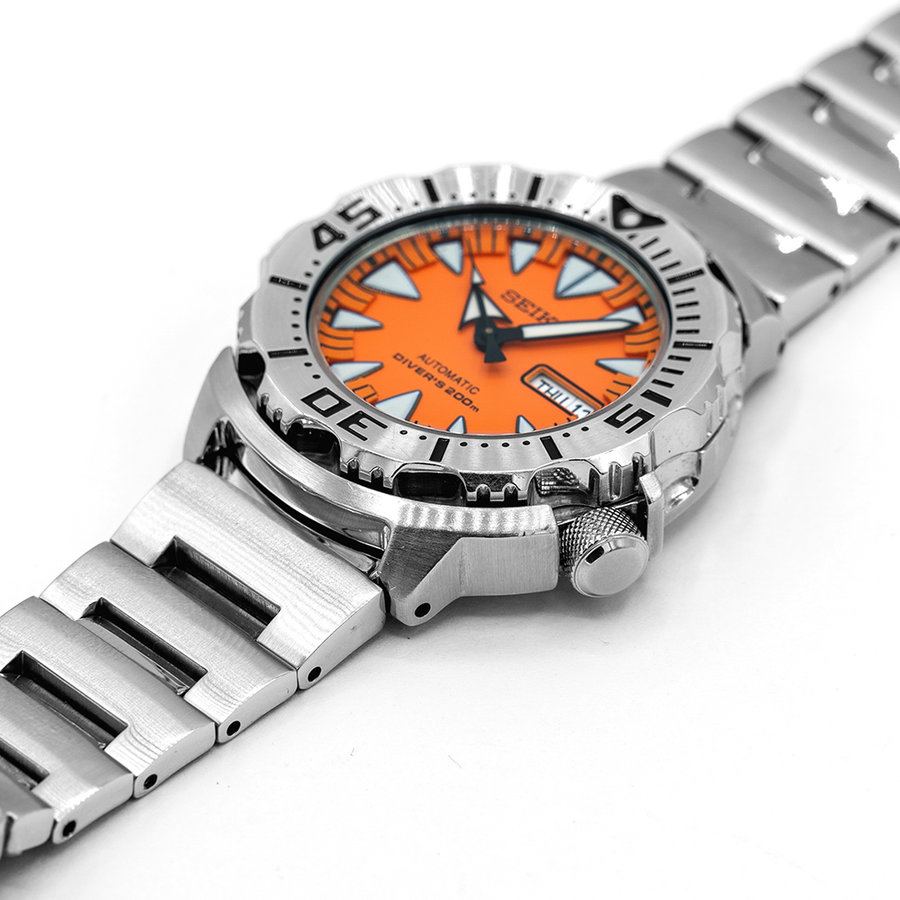 GENTLEMAN'S SEIKO ORANGE MONSTER 2ND GEN, REF. SRP309, CIRCA. SEPTEMBER 2014, BOX & UNSIGNED PAPERS, - Image 6 of 7