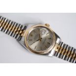 ROLEX DATEJUST STEEL AND GOLD REFERENCE 16013