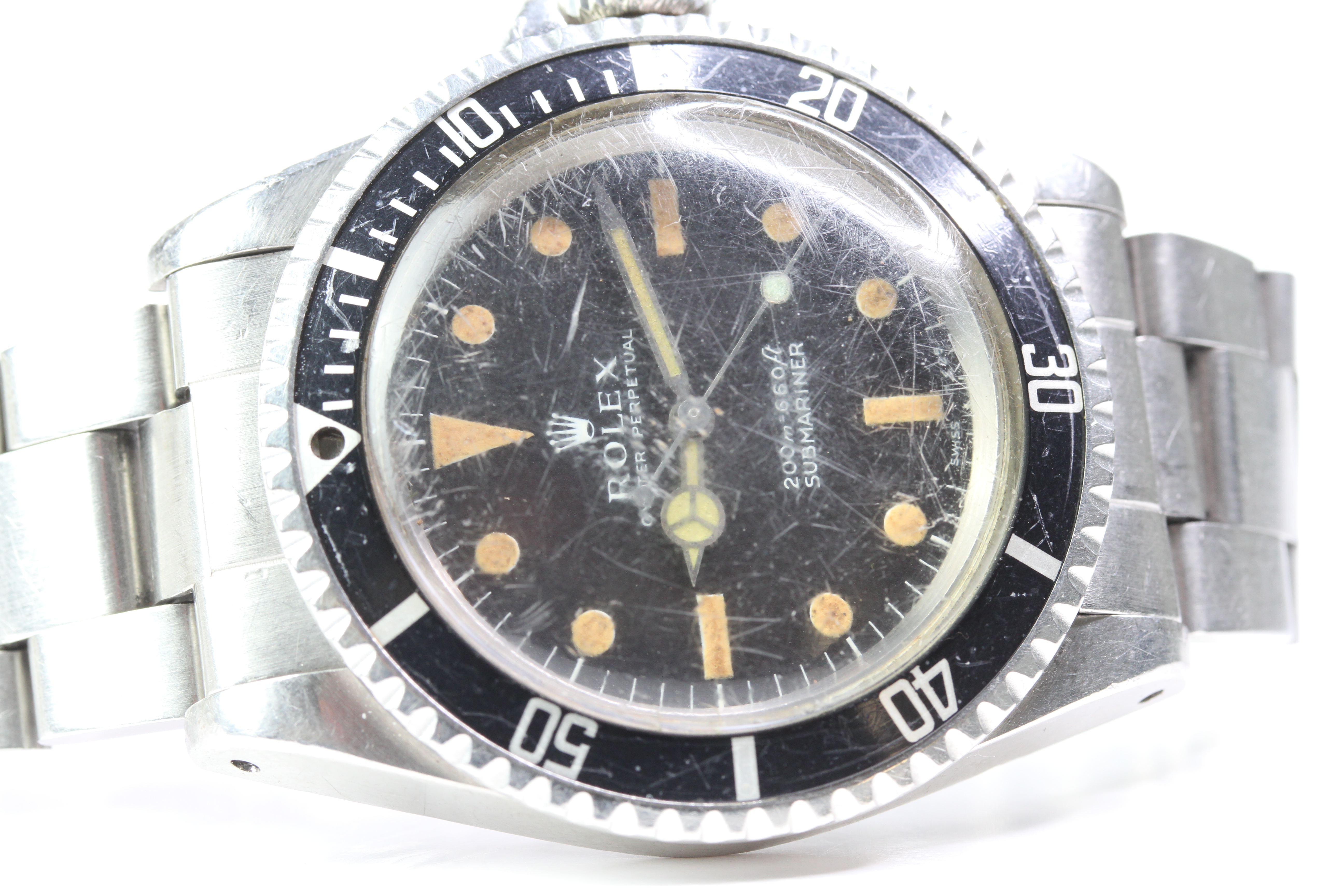 VINTAGE ROLEX SUBMARINER REFERENCE 5513 CIRCA 1972 - Image 3 of 7