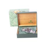 ROLEX SEA DWELLER 16660 BOX AND SERVICE PAPER CIRCA 1981