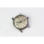 VINTAGE HAMILTON ESTORIL AUTOMATIC, circular silver dial with baton hour markers, date function at 3