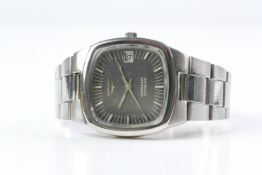 1970s Longines Conquest Automatic grey dial Ref 1528-1