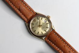 TUDOR PRINCE OYSTERDATE REFERENCE 9071/5, circular champagne dial with baton hour markers, date