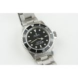 ROLEX OYSTER PERPETUAL SUBMARINER 4 LINER WRISTWATCH REF. 14060M RANDOM SERIAL, circular black