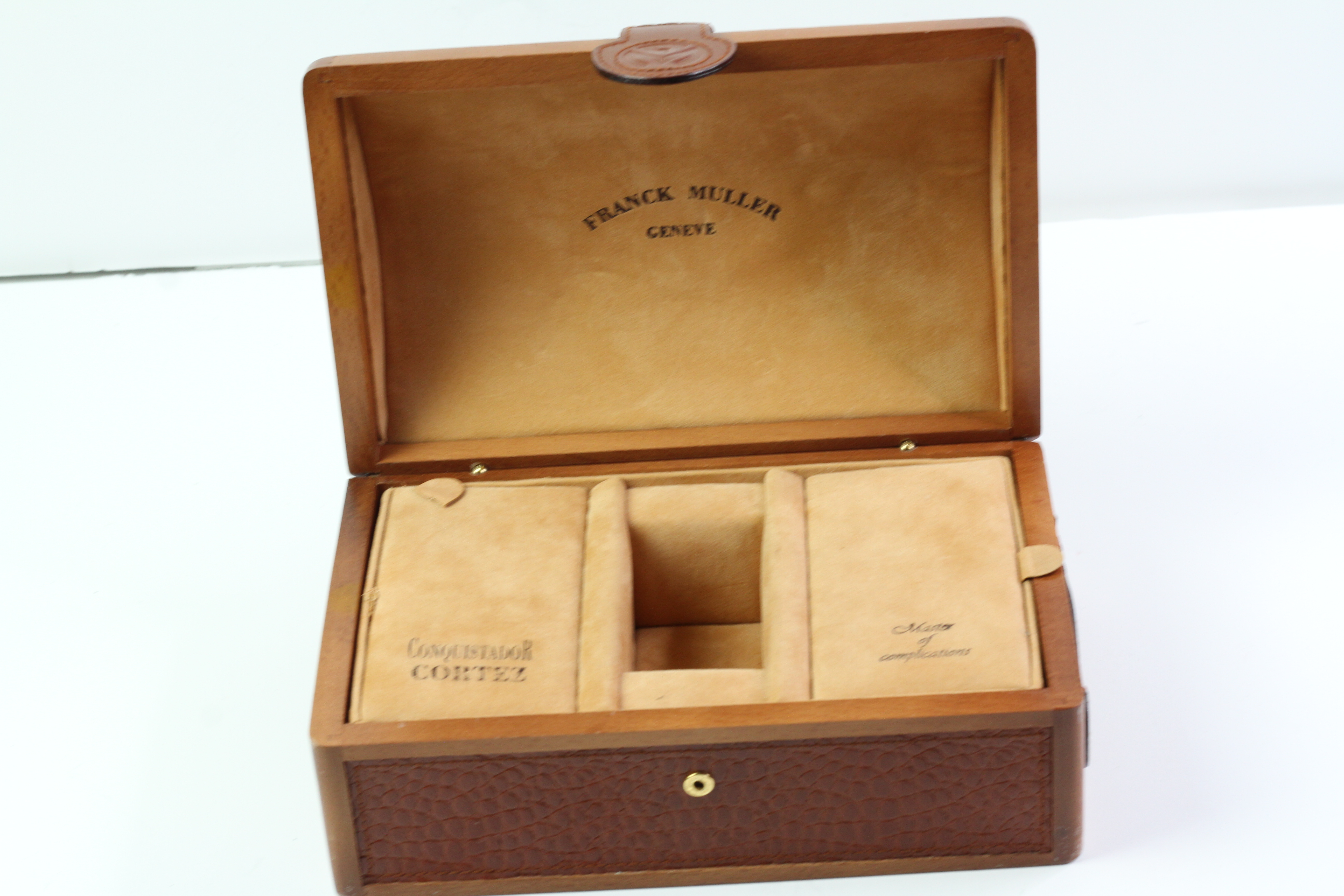 *To Be Sold Without Reserve* Franck Muller Conquistador Leather bound box - Image 2 of 2