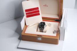 UNWORN OMEGA SEAMASTER 300M BOX AND PAPERS 2022 WITH STICKERS