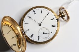 VERY RARE 18CT PATEK PHILIPPE FULL HUNTER POCKET WATCH CIRCA 1860