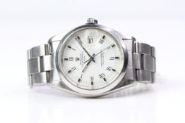 ROLEX OYSTER PERPETUAL DATE REFERENCE 1500 CIRCA 1978/79, white dial with Roman numerals, minute