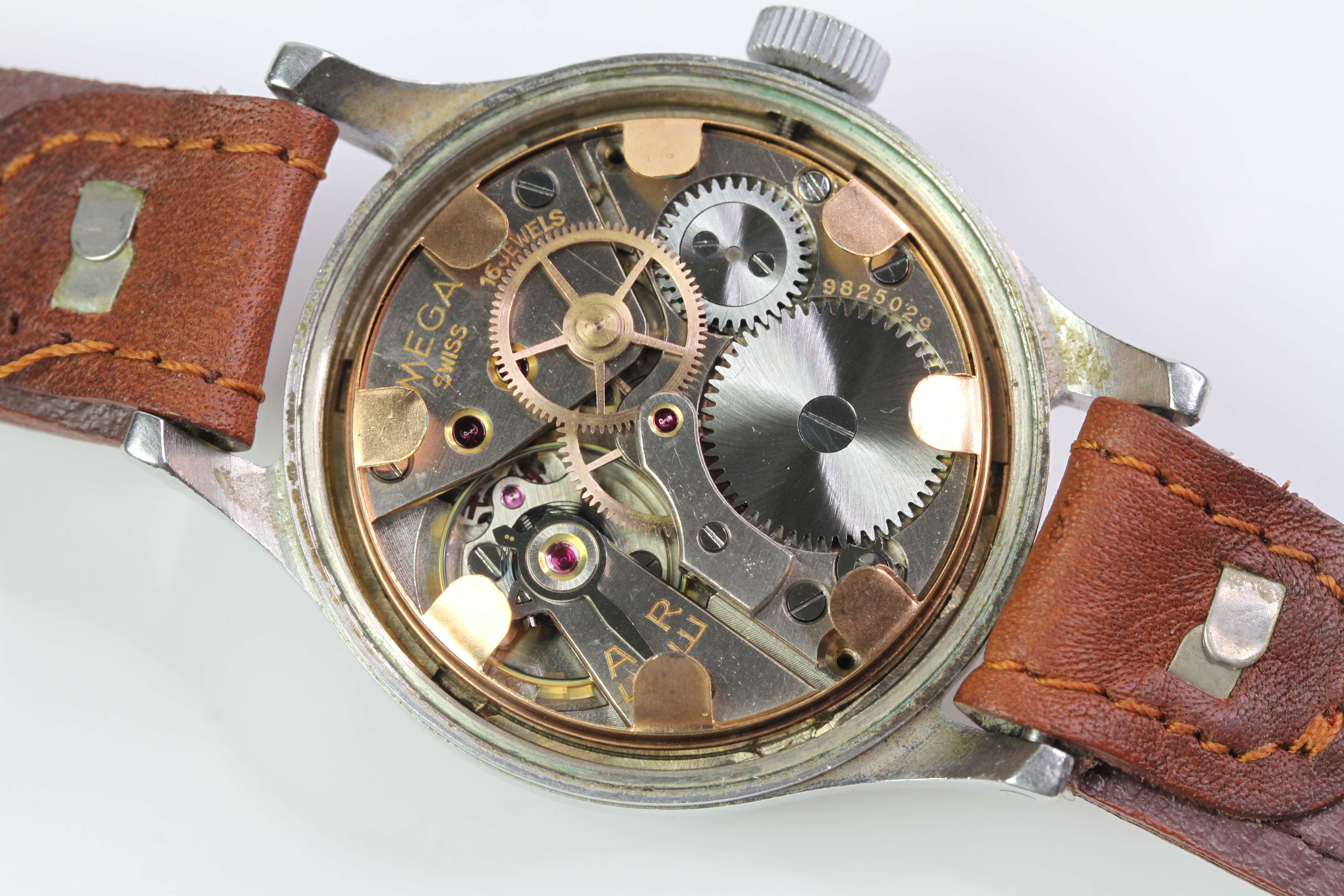 VINTAGE OMEGA AIR MINISTRY A.M 6B/159 CIRCA 1956 - Image 6 of 6