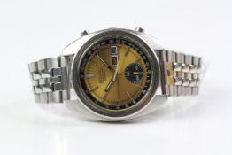 1972 Seiko Chronograph 6139-6012 Yellow dial