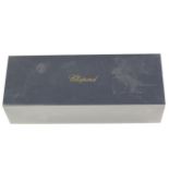 *To Be Sold Without Reserve* Modern Chopard Ink Black leather bound box