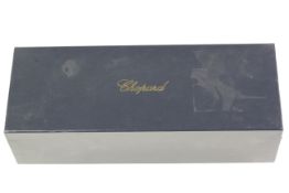 *To Be Sold Without Reserve* Modern Chopard Ink Black leather bound box