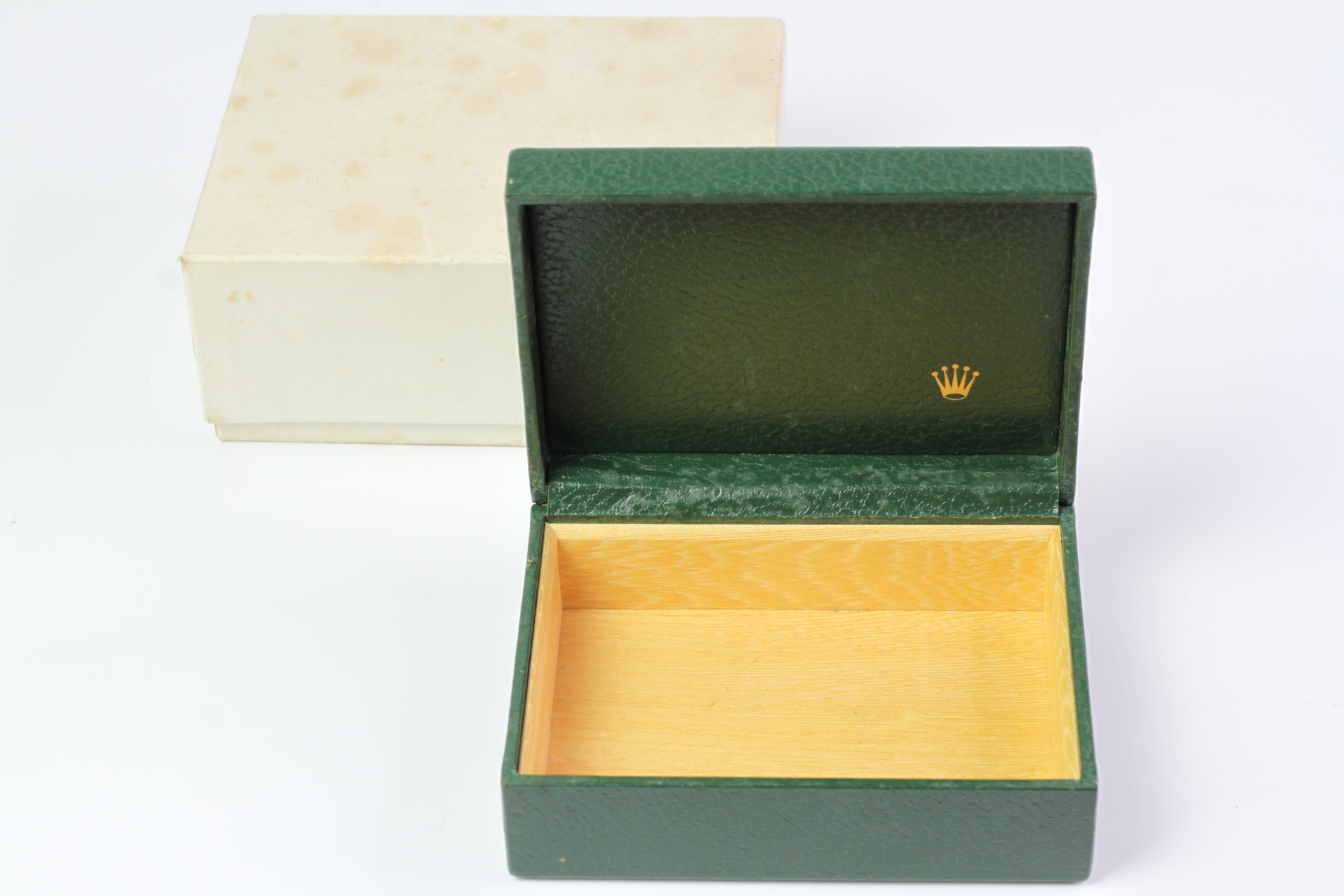 *To Be Sold Without Reserve* Vintage Rolex Coffin lid, inner and outer box - Image 4 of 5