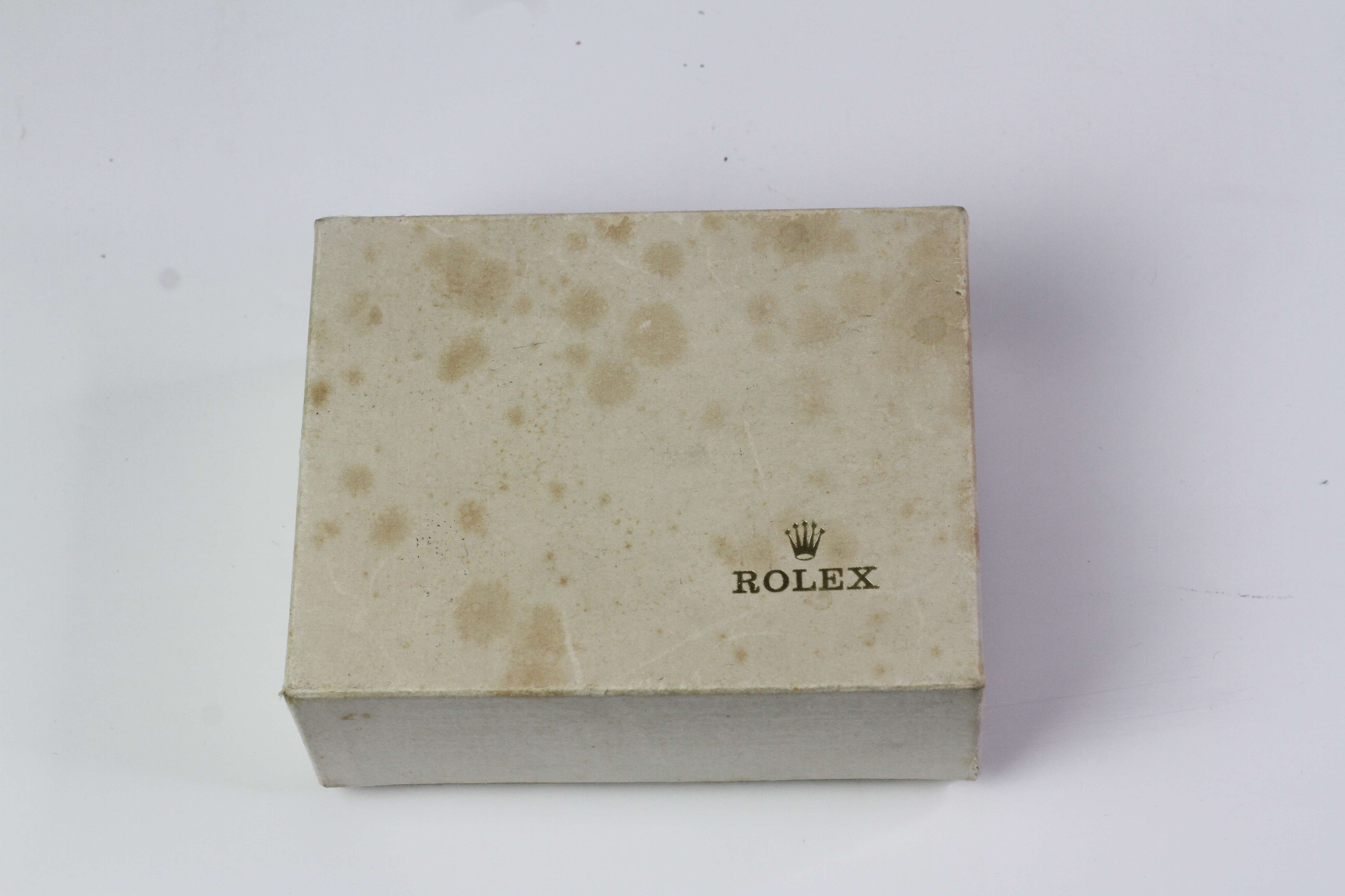 *To Be Sold Without Reserve* Vintage Rolex Coffin lid, inner and outer box
