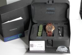 PANERAI SUBMERSIBLE BRONZE PAM00968 BOX AND PAPERS 2020