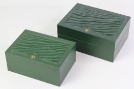 *To Be Sold Without Reserve* 2 Vintage Rolex Inner Boxes