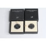 A Pair of Novelty Dunhill Decision Coins, boxed