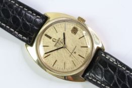 18CT OMEGA CONSTELLATION WITH SERVICE PAPER REFERENCE 168009