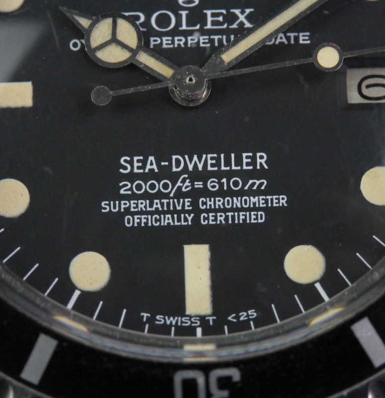 ROLEX SEA-DWELLER 'RAIL DIAL' 1665 BOX AND PAPERS 1981 - Image 4 of 17